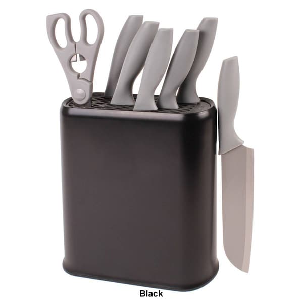 BergHOFF Leo Stainless Steel 8pc. Knife Block Set