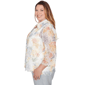 Plus Size Alfred Dunner Al Fresco Lace Floral Two In One Blouse - image 4