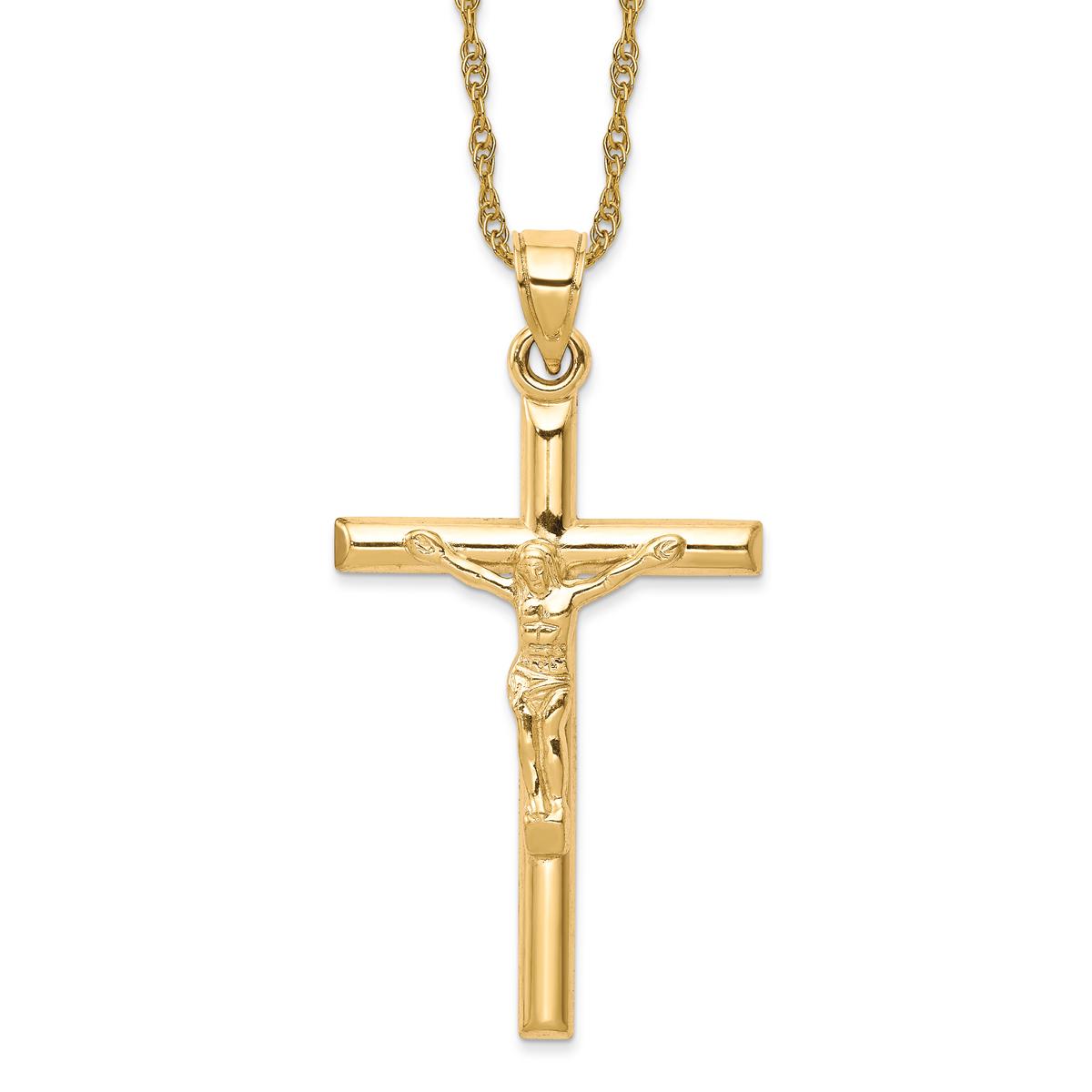 Gold Classics™ 10kt. Yellow Gold Crucifix Pendant