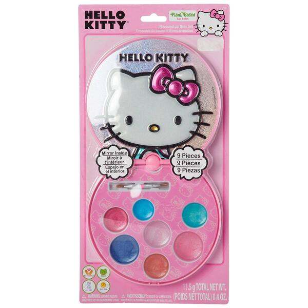 Hello Kitty&#40;R&#41; Slide Out Lip Balm Mirror Compact - image 