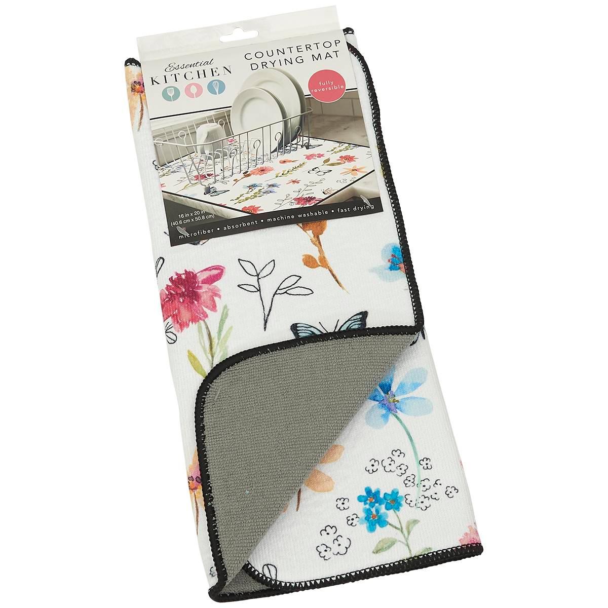 Essential Kitchen Wrapped in Grace Drying Mat