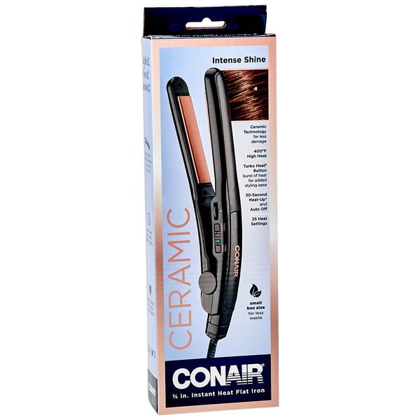 Conair(R) 3/4in. Ceramic Hair Straightener - image 