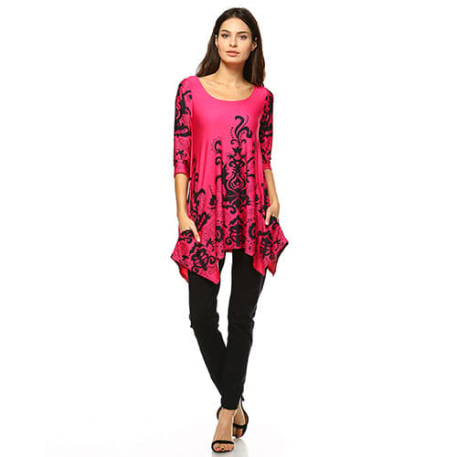 Womens White Mark Yanette Tunic