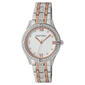 Womens Ellen Tracy Two-Tone Rise Crystal Accent Watch - ET5368TTR - image 1