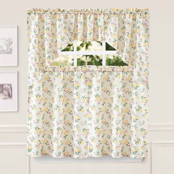 Laura Ashley(R) Lemon Floral Swag - image 