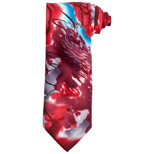 Mens Jerry Garcia Poet Absorbs War Tie - image 