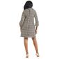 Womens Robbie Bee 3/4 Sleeve Houndstooth Knit Dress - image 2