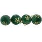 Northlight Seasonal 3in. Velvet Christmas Ornaments - Set of 4 - image 5