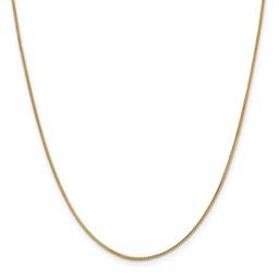 Unisex Gold Classics(tm) .9mm. 14kt. Solid Polished Franco Necklace