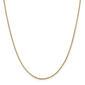 Unisex Gold Classics&#40;tm&#41; .9mm. 14kt. Solid Polished Franco Necklace - image 1