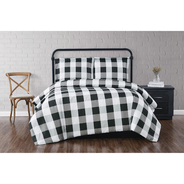 Truly Soft Everyday Buffalo Plaid Comforter Set - image 