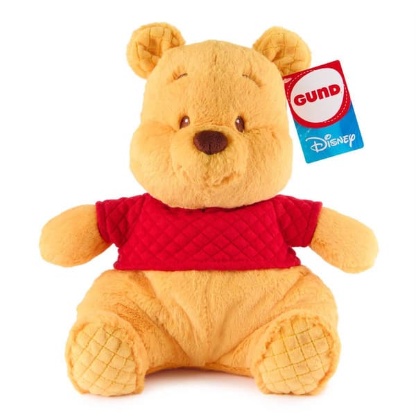 Gund Disney 12.5in. Oh So Snuggly Winnie The Pooh Plush - image 