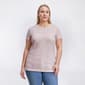 Plus Size Architect® Short Sleeve Crew Neck Marled Tee - image 6