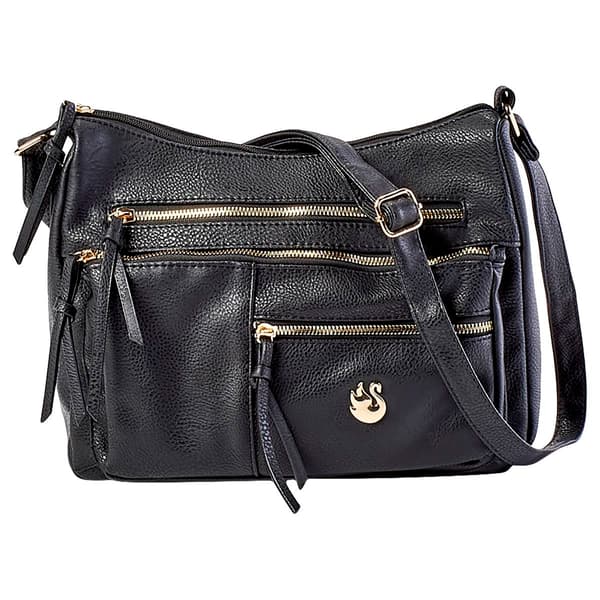 Gloria Vanderbilt Multi Compartment Pebble Shoulder Bag