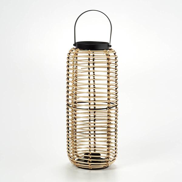 12in. Wicker Lantern Tea Light Holder - image 