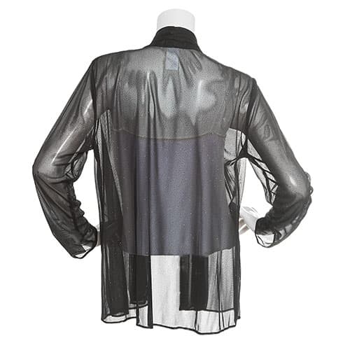Plus Size MSK Long Sleeve Sparkle Jacket
