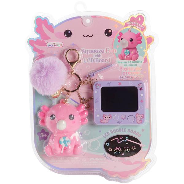 Girls Hot Focus Critters Squeeze Fun Lcd Keychain - image 