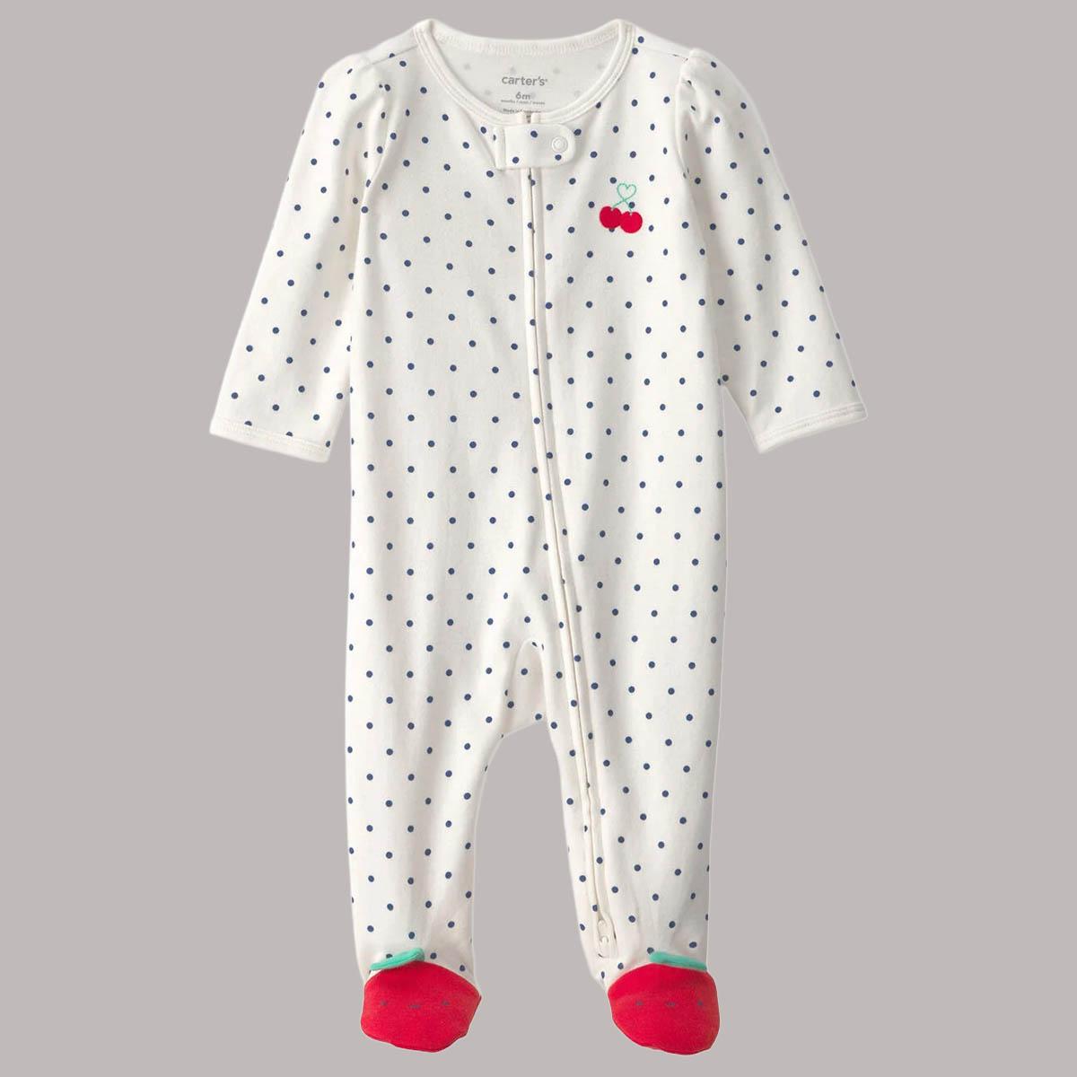 Baby Girl (NB-9M) Carters(R) Cherry & Dot Snap Sleeper