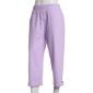 Petite Emily Daniels Cotton Sheeting Solid Capri Pants - image 17