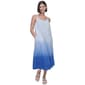 Womens DKNY Spaghetti Strap Tie Dye Ombre Dress - image 2