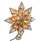 Kurt Adler 10-Light Capiz Clear Star Treetop - image 2