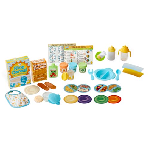 Melissa &amp; Doug® Mine to Love Mealtime 24pc. Play Set