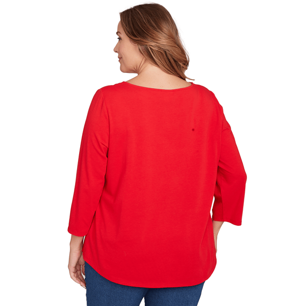 Plus Size Ruby Rd. Must Haves II Happy Howlidays Tee