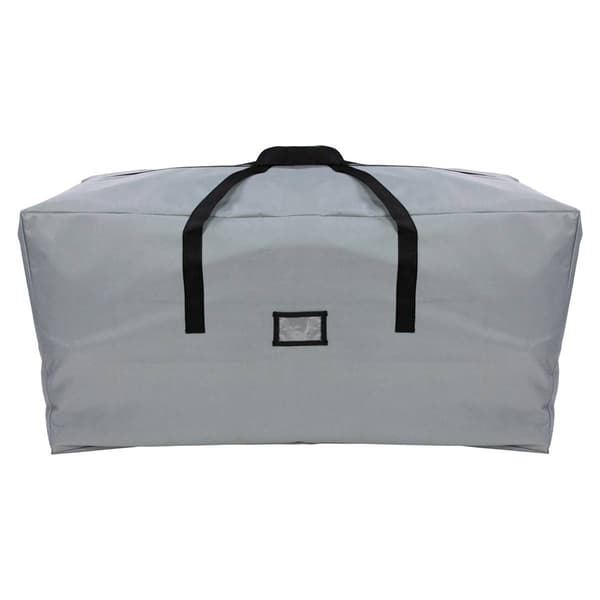 Northlight Seasonal Grey and Black Multipurpose Storage Bag - image 