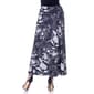 Womens 24/7 Comfort Apparel Floral A-Line Maxi Skirt - image 3