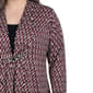 Plus Size NY Collection 3/4 Sleeve Geometric Two in One Blouse - image 4