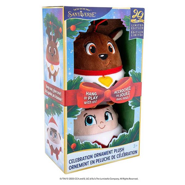 Elf on the Shelf Celebration Ornament Plush