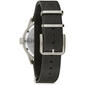 Mens Bulova Automatic Black Leather NATO Strap Watch -96A246 - image 3