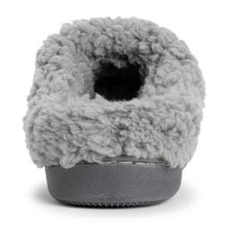 Womens MUK LUKS® Suzanne Clog Slippers - Grey/Cinder