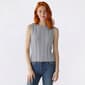 Juniors Pink Rose Sleeveless Rib Sweater Vest - image 1