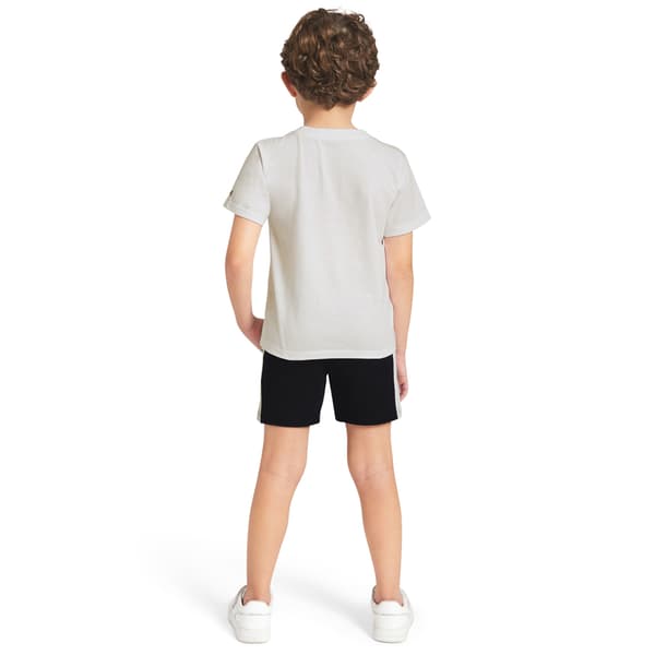 Boys (4-7) Champion® Graphic Tee & Knit Shorts Set - Bright White