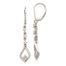 Pure Fire 14kt. White Gold 1/5ctw. Lab Grown Diamond Earrings