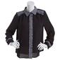 Womens Nanette Lepore Boucle Causal Button Down Blouse - image 1