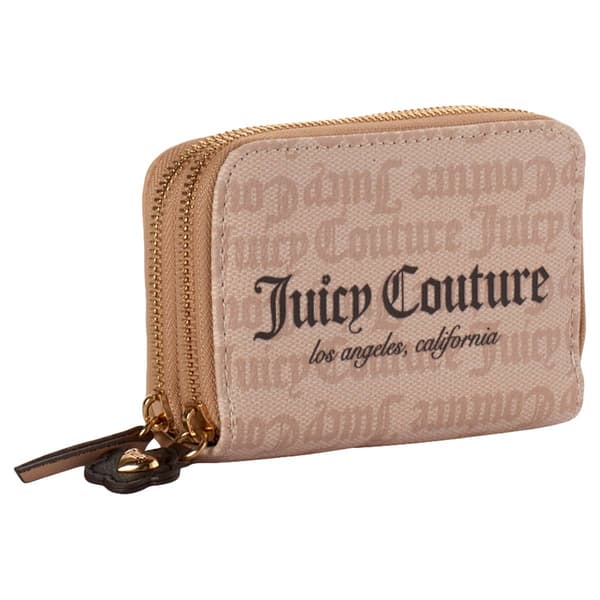 Womens Juicy Couture Summer Garden Double Zip Around Wallet