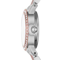 Womens RELIC by Fossil Rose Gold & Silver Bracelet Watch-ZR34588