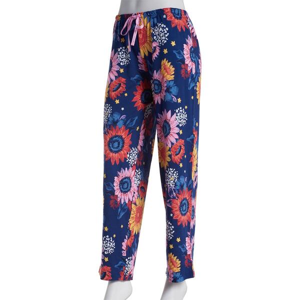 Womens HUE Sunflower Bloom Pajama Pants - image 