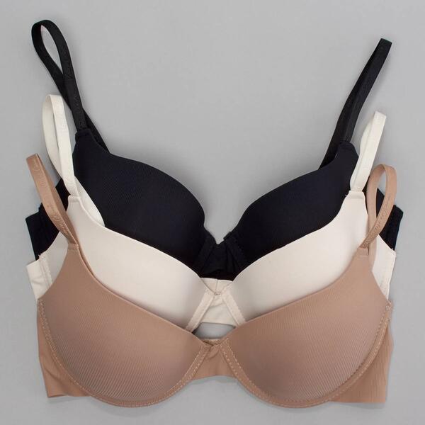 Womens Vince Camuto 3pk. Laser Cut T-Shirt Bras VC34250 - image 