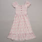 Girls (7-16) Jolie & Joy Short Sleeve Smocked Ditsy Dress - image 2