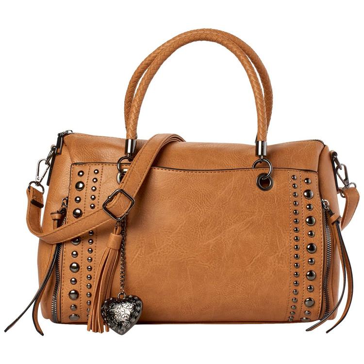 Sam & Hadley Satchel w/ Heart Charm