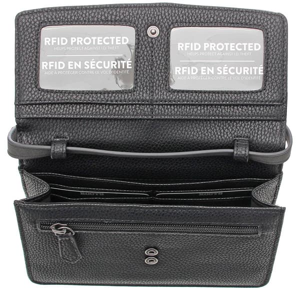 Womens Roots 73 RFID Wallet with a Strap