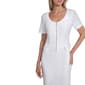 Womens Calvin Klein Short Sleeve 1/2 Zip Crepe Sheath Dress - image 4