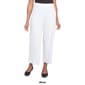 Womens Alfred Dunner Nantucket Pleated Wide Leg Ankle Pants - image 4