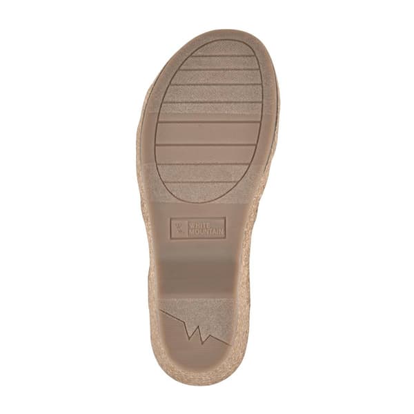 Womens White Mountain Conquer Platform Sandals