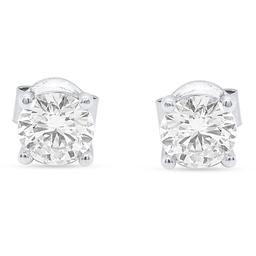 Nova Star 1ctw, Lab Grown Sterling Stud Earrings