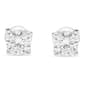 Nova Star 1ctw&#44; Lab Grown Sterling Stud Earrings - image 2