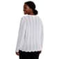 Plus Size Architect® Long Sleeve Tie Front Crochet Cardigan - image 2
